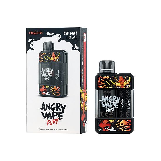 Купить Brusko Angry Vape Fury 650 mAh 4,5мл (Черный)
