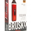 Купить Brusko Feelin X 1600 mAh 5мл (Красный)